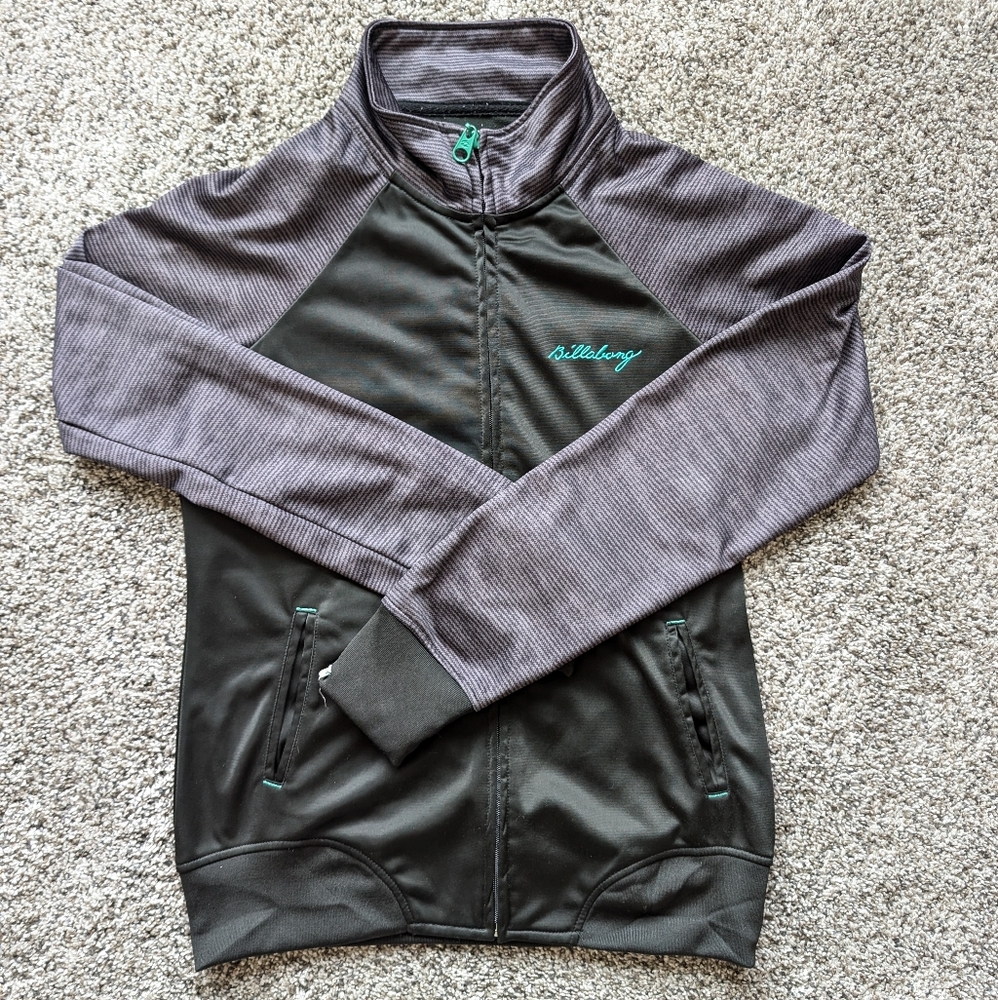 Billabong women's zip up jacket size large